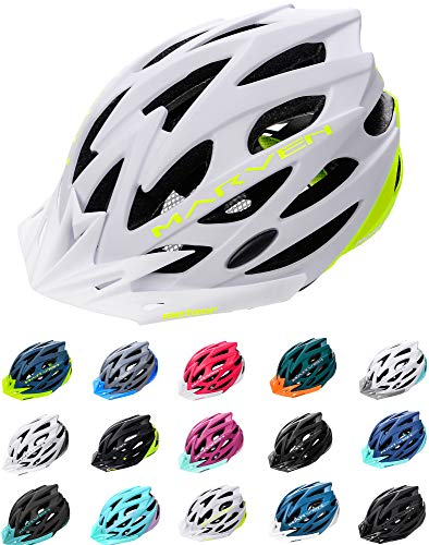 meteor® Marven Fahrradhelm Herren Damen Kinder-Helm MTB rollerhelm mädchen kinderfahrradhelm für Downhill rennradhelm Mountainbike Inliner skaterhelm BMX fahradhelm Scooter Jungen Bike Helmet