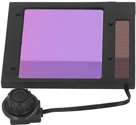 Asixxsix Welding Helmet Lens Replacement, Solar Auto-Darkening Welding Mask Filter Lens 3.94 X 3.27inch Welding Front Cover Mask Goggles Lens, Auto Darkening Welding Cover