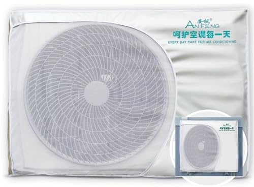 Housse de climatisation pour fenêtre, unité extérieure, couverture complète, isolation du courant alternatif, avec protection solaire, étanche à la poussière, étanche pour mini split pompe à chaleur
