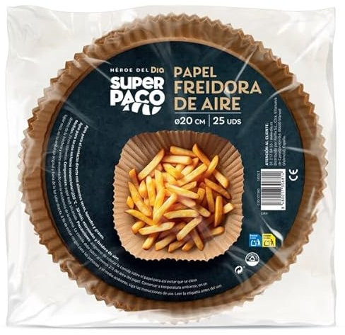 Papel para freidora de aire Super Paco de Dia bolsa 25 unidades