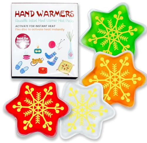 Wiederverwendbare Snap-Wärmepackung, Klick-Wärme-Taschen-Handwärmer, Beutel, Gel-Handwärmer für Camping, Outdoor, Indoor, Arbeit, Studium (lStar)