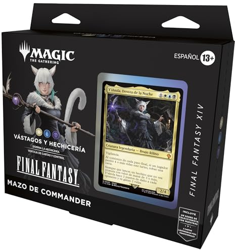 Mazo de Commander de Final Fantasy XIV, de Magic: The Gathering | Vástagos y hechicería (Versión en Español)