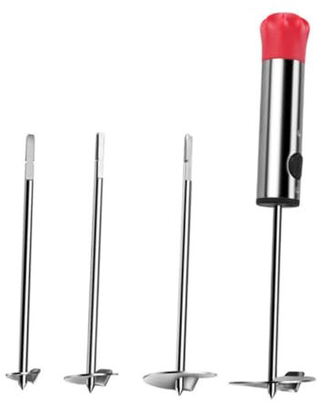 Mikinona Set Snocciolatori in Acciaio Inox 304 per Frutta con Levatorsoli per Pere e Ciliegie, Utensili Multifunzione per Rimozione del Torsolo, Resistente e Facile da Pulire, per Cucina Domestica