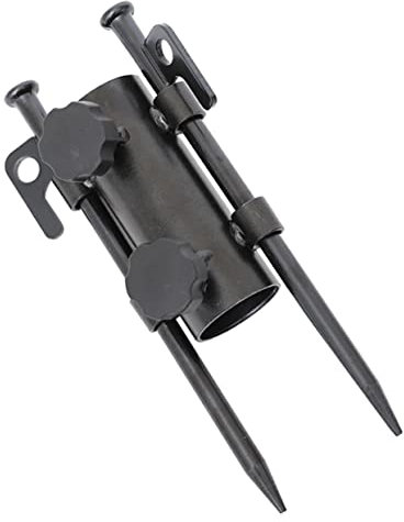VANZACK Portable Soporte para Caña De Alta Precisión para Montaje Tienda De Campamento Base De Resistente para Tienda De Exterior Accesorio para Sombrilla