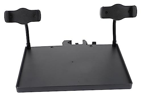 QUMIIRITY Mobile Phone Holder Tripod Mic Stand Tray Clip Tray for Phone Stand Broadcast Shelf for Portable Use
