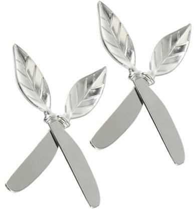 Amosfun 4pezzi Coltello Spalmatore Per Formaggio Condimenti e Spalmare Coltello Per Taglieri Di e Antipasti Piccolo Spalmatore Per Porzioni e