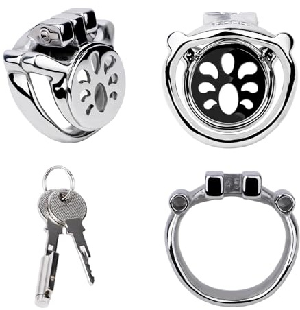 Metal Chastity Cage Uomo Jaulas De Pene En Bondage Cintura Castità Per Uomo Penis Cage Gabbia Pene Cock Cage Sex Toy Gabbia Castità Per Uomo Gabbia Di Castità Per Uomo (55MM)