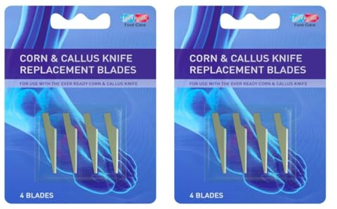 Ever Ready Lot de 2 lames de rechange pour coupe-cors et callosités