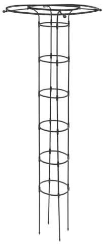 210cm Rankhilfe Garten Metall, Pflanzen Rankgitter für Kletterpflanzen, Tomaten Rankhilfe Spalier, stabile Kletterhilfe für Garten, Terrasse und Beet