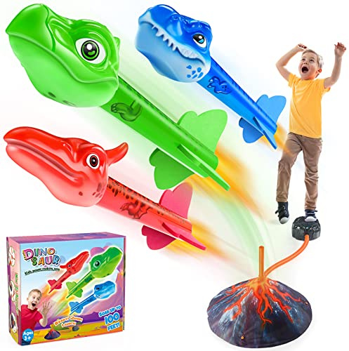 HappyKidsClub Regali Bambini 3-12 Anni Maschio, Razzo Spaziale Giocattolo Giochi da Giardino Esterno per Bambini 3-11 Anni Giocattoli Bambino 3-10 Anni Ideale Regalo di Natale Compleanno