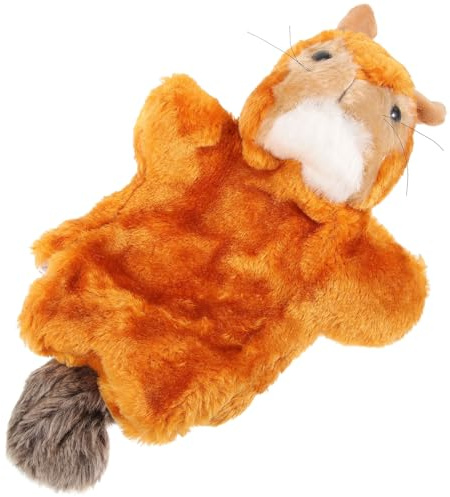 GARIOUANS Realistische Plüsch Eichhörnchen Handpuppe Aus Weichem Material Für Kinder Interaktives Früherziehungsspielzeug Für Eltern Kind Spiele Und Geschichtenerzählen