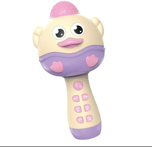 Micrófono para niños con altavoz, máquina de canto para niños, micrófono para niños con Bluetooth