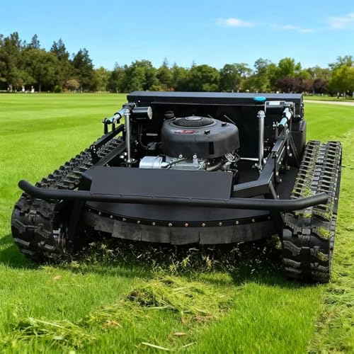 Máquina de limpieza de malezas con control remoto para terrenos difíciles
