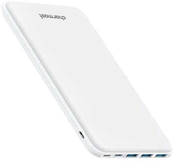 Batterie Externe 26800mAh Power Bank Chargeur Portable Li-polymère Power Bank Slim 4 Sorties et 3 Entrées Compatible avec Smartphone