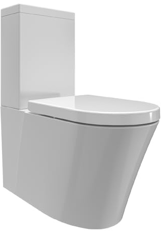 WC à poser CT1099 - arrivée d'eau en haut - avec abattant Soft-Close