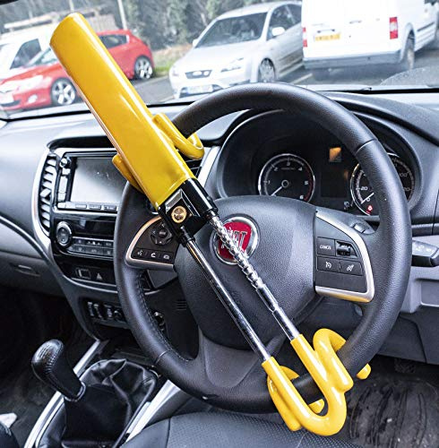 UKB4C Steering Wheel Lock High Security Anti Theft Twin Bar for Volvo XC90 All Models