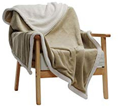 REYG Cobijas De Invierno, Manta Decorativa De Lana Microfibra De Poliéster para Sofá Cama,85-120cm