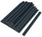 NAIZY Clips de Fixation en PVC pour Brise Vue 50 Pièces 190x15MM, pour Bandes de Film d'intimité Anthracite