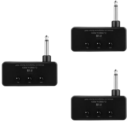 Milisten 3sätze Mini Gitarren Verstärker Tragbarer Kopfhörer Für Bassgitarre Mini Gitarrenverstärker Für Musiker Unterwegs AAA Batterien Nicht Enthalten