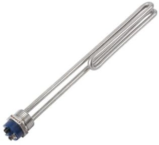 NPQRKJYH Ultrasonic Water Heating Element DN25 BSP Flange - 1KW/2KW/3KW /4KW 1 SUS Thread Foldback Immersion Water Heater(3KW 220V)