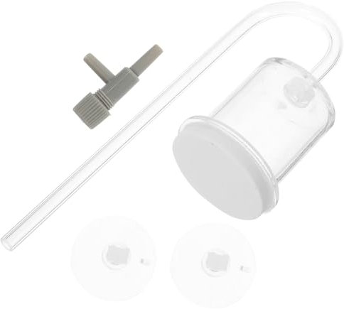 DRESSOOS Aquarium Luftstein Bubbler Mit Saugnapf Nano-luftstein Für Fischbecken Effizienter Luftverteiler Für Optimale Sauerstoffversorgung Dekoration Große Blasen Für Glückliche