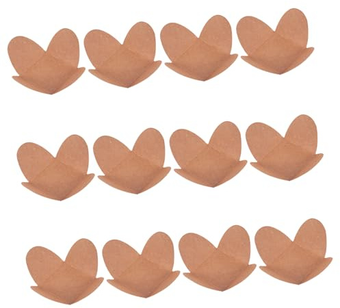 TOYANDONA 200 Pezzi Vassoi Kraft per Cioccolatini e Tartufi Pirottini Decorativi per Dolci e Caramelle Eleganti Fodere per Dessert e Confetti