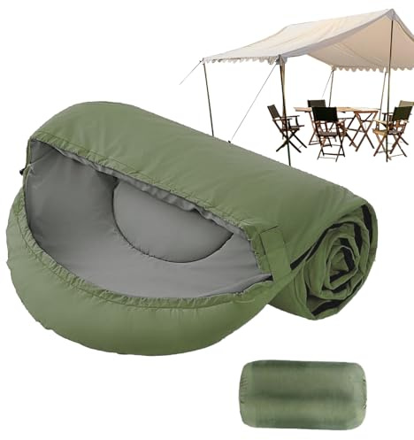 Rrlihjgu Sacs de Couchage pour Adultes - Sac De Couchage pour Les Adultes pour Le Grand Froid en Extérieur - Accessoires Randonnée Imperméable Survie pour Randonnée Montagne