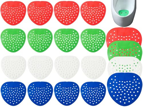 Pantalla Para Orinal,20pcs Pantalla Urinario,Urinario Ambientador,Alfombrillas De Urinario Perfumada,Filtros De Urinario Desodorante,Para Cualquier Urinario,Filtros de Urinario Pantalla