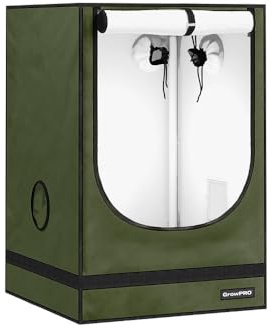 GrowPRO 4.0 Growbox 60x60x90cm | Growzelt in Zwei Farben: Beige oder Chive (Chive)