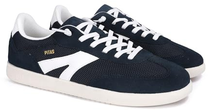 PITAS | Claw Mesh | Mocasines de Hombre | Náuticos Casual | Zapatillas de Tela | Zapatos sin Cordones | Deportivas Casuales | Zapatos de Walkinpitas | Marino 40