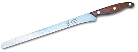Au Nain Couteliers - Bistronome - das ideale Schinkenmesser für Schwarzwälder-, Südtiroler-, Pata Negra-, Serrano- und Parmaschinken - flexibel 28 cm - Palisander