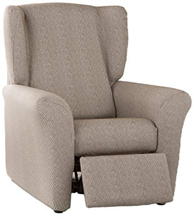 Estoralis ALBI - Stretch Husse für Relax-Sessel, Größe 1 Sitzer (Standard), Farbe Beige