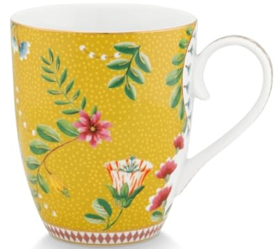Pip Studio La Majorelle Henkelbecher gelb 0,35 l