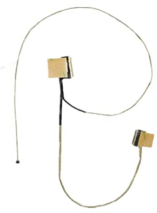 fqparts Replacement Laptop-Bildschirmkabel Kabel Displaykabel LED-Stromkabel Videobildschirm Flexkabel für for ASUS for VivoBook 15 X512DA DK FA FB FJ FL JA JP UA UB UF Schwarz