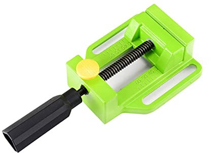 YyDDs Bench Vise Multifunction 2.5 Inch Bench Flat Vise Tong Aluminum Drill Press Vise Table for Milling Engraving Woodworking Power Tools for Home Workbench