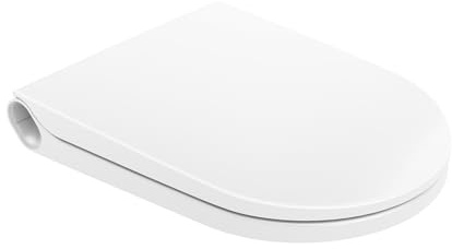 LAUFEN Cleanet Riva WC-Sitz, mit Deckel, mit Absenkautomatik, ohne Controller, ohne seitlicher Abdeckung, 490x380mm, H8916910000001, Farbe: Weiß