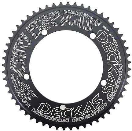 Kettenblatt 144BCD Rundes Kettenblatt Fixed Gear Fahrrad 44 46 48 50 52 54 56 56T Kettenblatt 144 Bcd Zahn 1/2 * 1/8 KettenbläTter (Color : 42T)