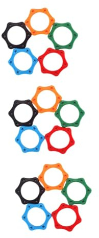 ifundom 15stücke Mikrofon Anti-roller Ringe Rutschfeste Gummiringe Für Handheld Mikrofone Innen Durchmesser Blau Orange Rot Grün Und Schwarz Schützt Vor Stößen Und Verhindert Das