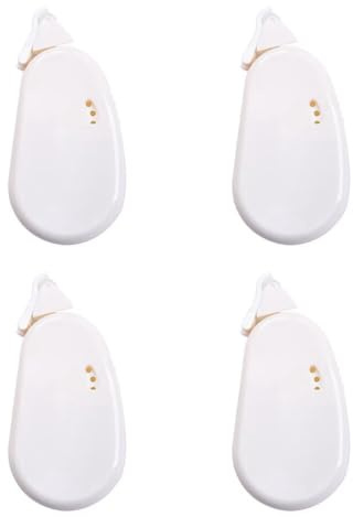 PetPhindU 4 Stück Kleberoller 6 mm X 6 m Doppelseitiges Klebeband Roller Rautenförmiger Klebebandstift Für Basteln Kartenherstellung Fotos Und Scrapbooking (Weiß,6mm x 6 m)