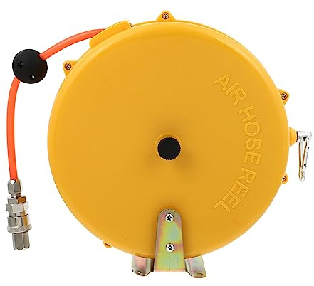 jojofuny Automatic Retractable Hose Reel Reel for Garden Wall Hanging Storage Winding Tool