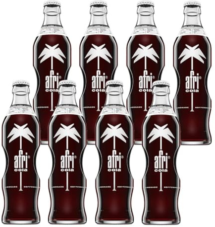 Afri Cola Limonade ohne Zucker 8 Flaschen je 0,33l inkl. Mehrwegpfand