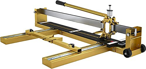 Manual Tile Cutter with Precise Lasers Positioning - 800mm Single Rail Gnaw Cutting Tool for Precision Cuts - Tile Cutter for Precision Cutting