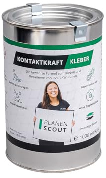 Planenscout PS Power Kontaktklebstoff zum Kleben und Reparieren von PVC LKW Plane 1x1000ml