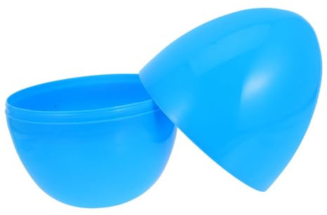 Toyvian Easter Open Eggshell Fillable Egg Decoration Kit Raffle Toy for Boys and Girls Party Favors Holiday Adornments