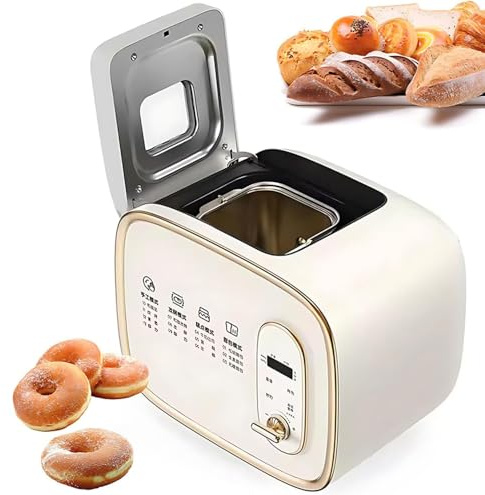 Macchina per il pane 13-in-1 600 g Macchina per il pane completamente automatica 13 menu preimpostati 15 ore di prenotazione 1 ora di mantenimento in caldo forno simulato riscaldamento cucina pane