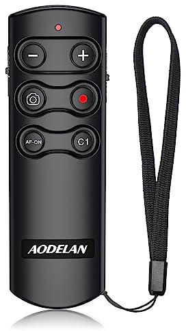 Wireless Shutter Release Camera Remote Control for Sony A7 III, A7R III, A6100, A6400, A6600, RX100 VII, RX0 II, A7R IV, A9, A9 II, ZV-1, ZV-1F,A7C