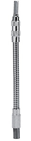 Yosoo Health Gear Bithalter Flexible Schraubendreher, 200mm Flexibler Verlängerungsbohrerhalter, 1/4 Sechskantschaft