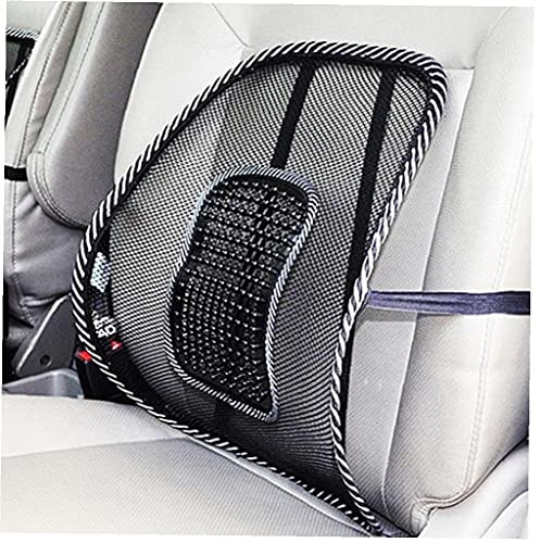 TOSSPER Mesh Lombare Della Parte Posteriore Cushion Car Seat Cushion Alla Schiena Con Cinghia Elastica Sedia Ufficio Supporto Lombare Pad