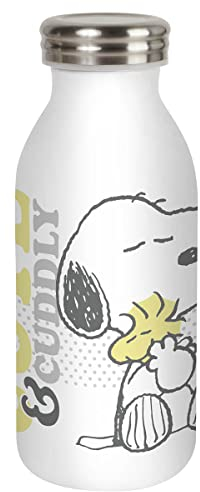 infinite by GEDA LABELS Bouteille isotherme Snoopy Cute & Cuddly 350 ml, multicolore