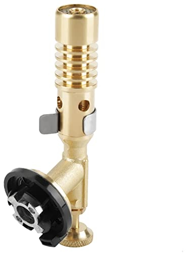 Antorcha profesional portátil de latón para cocina, gas butano, para soldar, barbacoa, pistola de llama